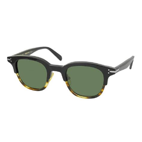 cl 41394 s black havana round sunglasses